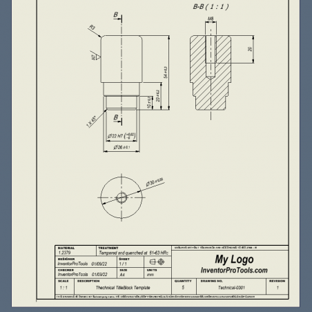 Technical Titleblock Template